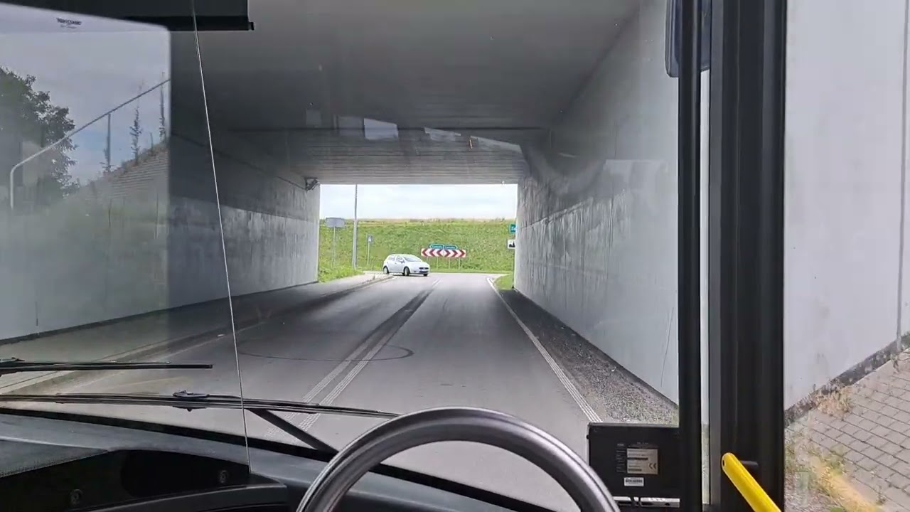 MZK Tomaszów Mazowiecki | Linia 33 | Solaris Urbino 12 IV Hybrid | Kierunek Chorzęcin/OSP