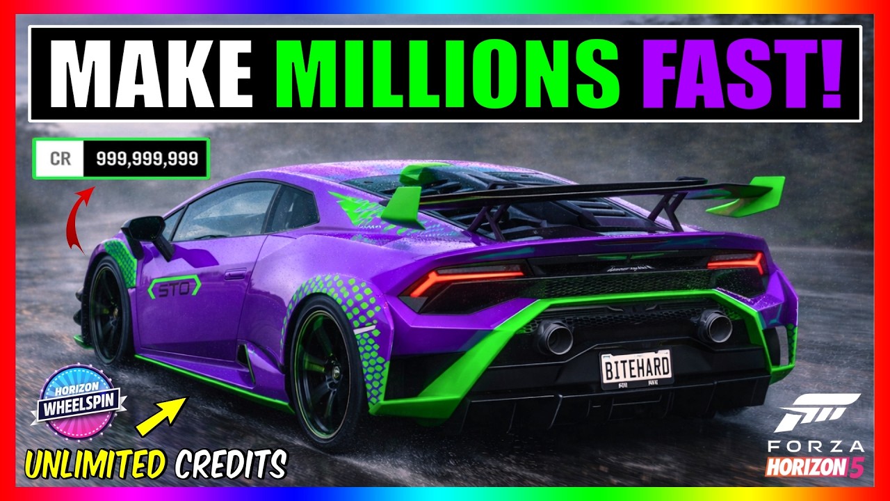 *NEW* FORZA HORIZON 5 MONEY GLITCH! MAKE MILLIONS FAST | 2026