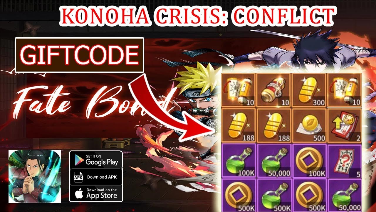 Konoha Crisis Conflict & All Redeem Codes | 7 Giftcodes Konoha Crisis Conflict - How to Redeem Code