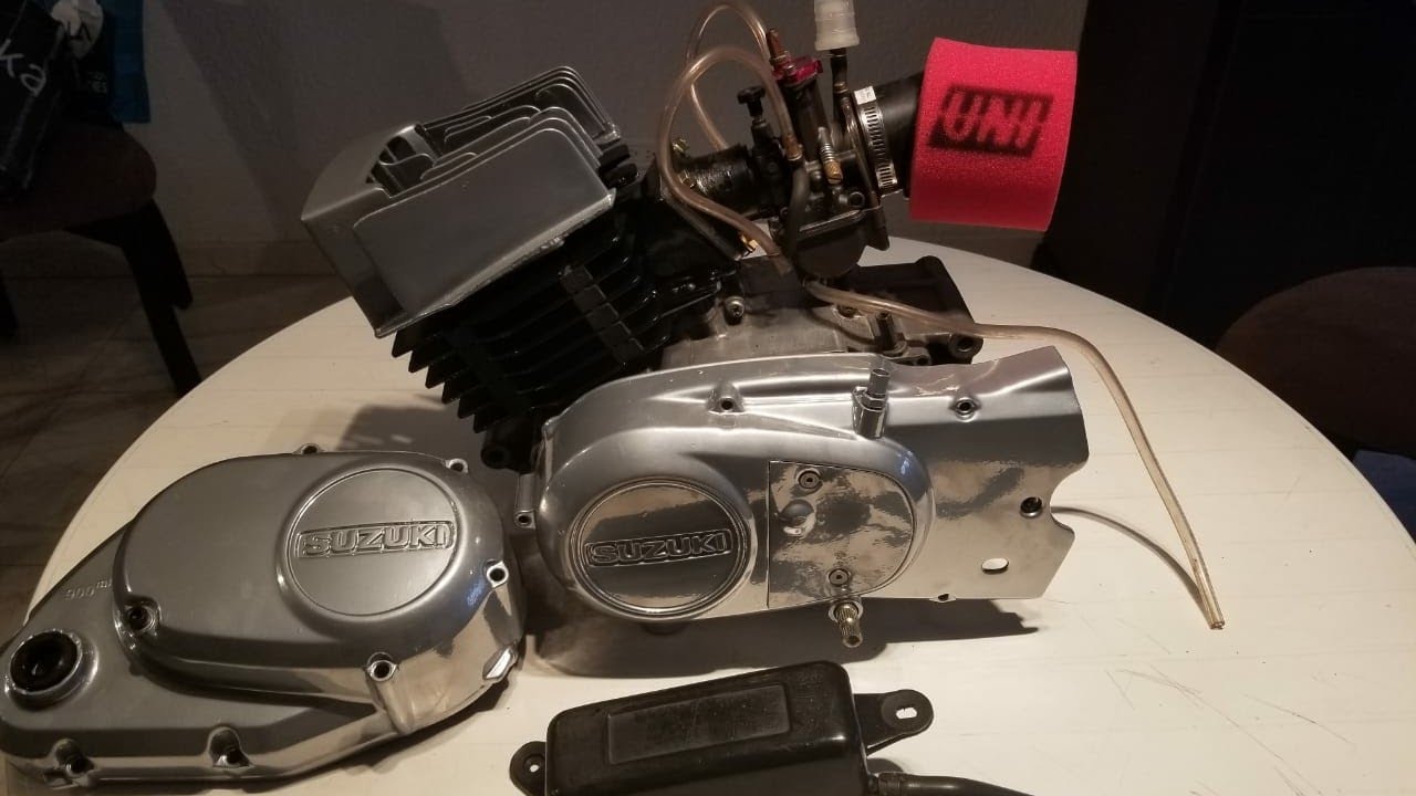 Suzuki Ax100-125 Pistón de Ts 125cc/Flapper Racing/Carburador 30mm (Como Hacerlo )😱/Anderson Acevedo