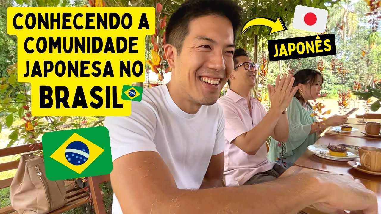 Um japonês conhecendo a comunidade japonesa no Brasil