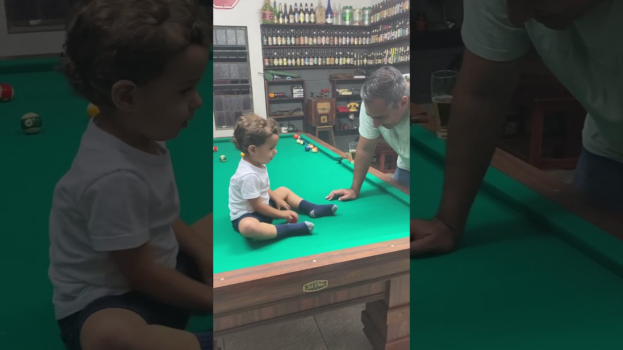 Sinuca com tio Bet&atilde;o