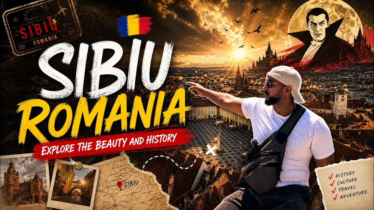 Sibiu - medieval town in Transylvania (Romania) from 12th century.