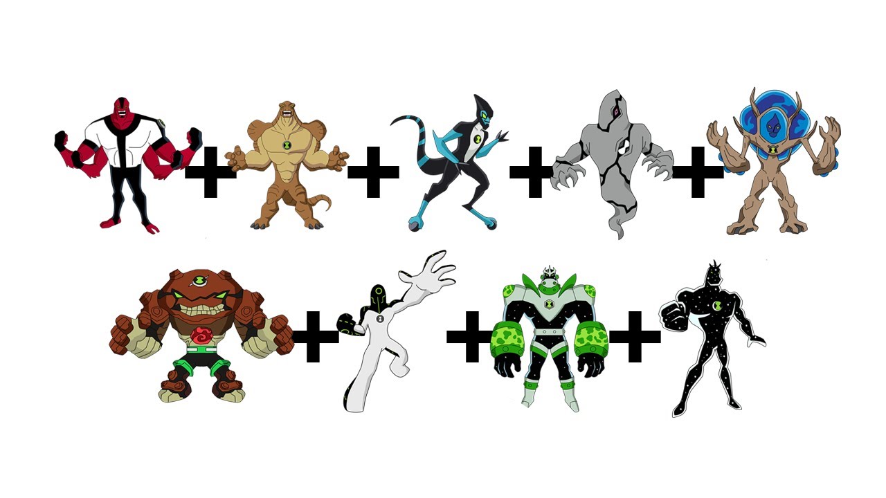 ben10 как объединить фан-арт #99