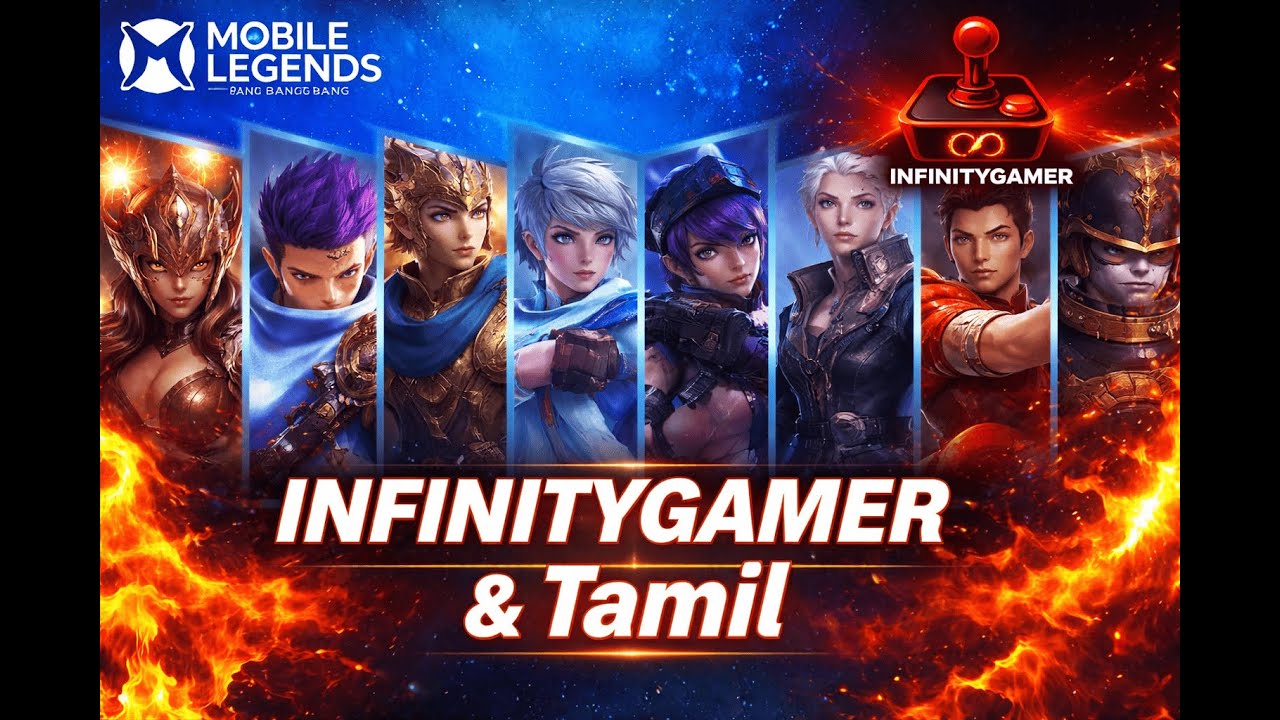 MLBB Squad with Friends 🔥 Full Fun & Clutch Moments | Tamil | InfinityGamer
