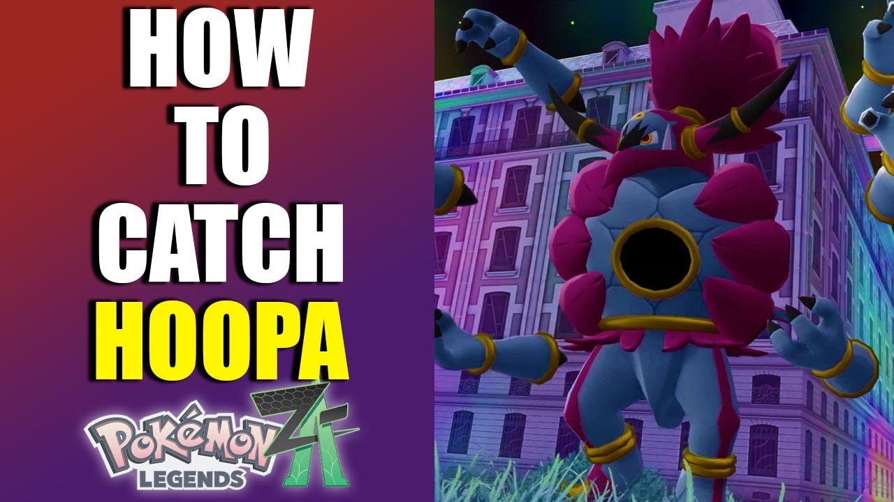 How to Catch Hoopa in Pokémon Legends ZA DLC