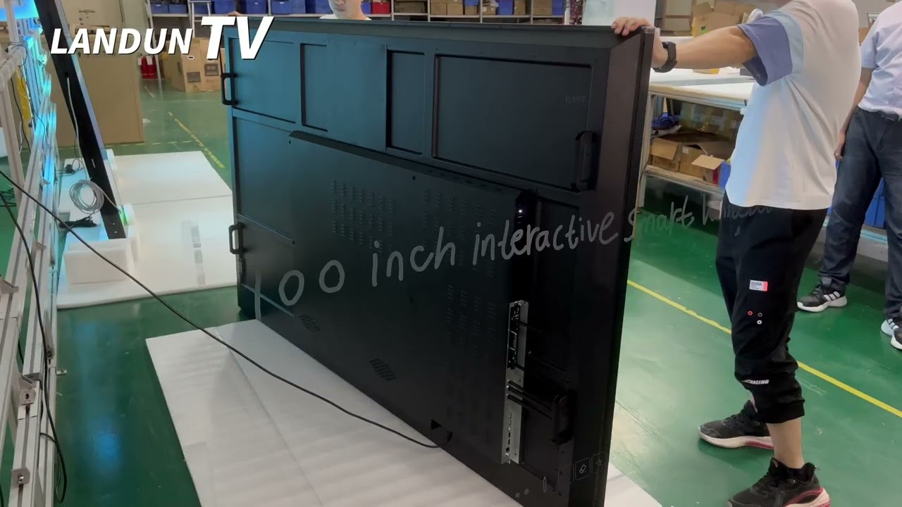 100 Inch Dual Systems Interactvie Touch Screen Whiteboard