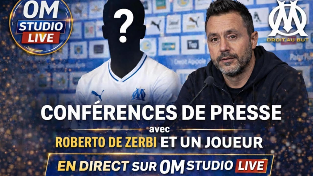 LIVE CONFERENCE DE PRESSE