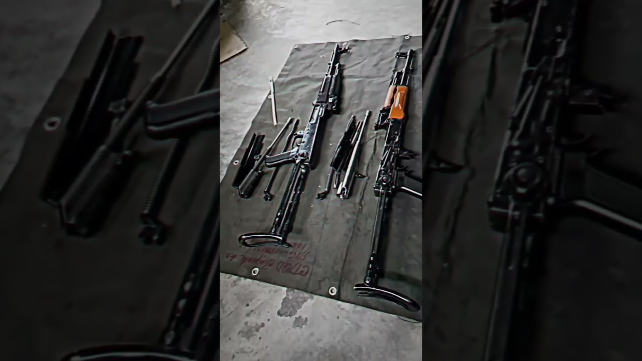 Bulgarian ARSENAL AR-M1F & Russian AKMS | CRPF Paramilitary