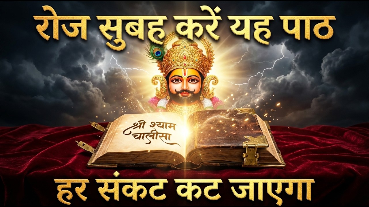 जिस घर में यह पाठ बजेगा, वहां साक्षात श्याम आएंगे! 😱 (चमत्कारी चालीसा) | Khatu Shyam Mantra