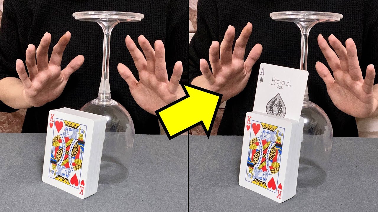【種明かし】糸や磁石は使いません！勝手にカードが動き出すマジック！（ライジングカード）| Rising Card Magic Tricks Revealed!