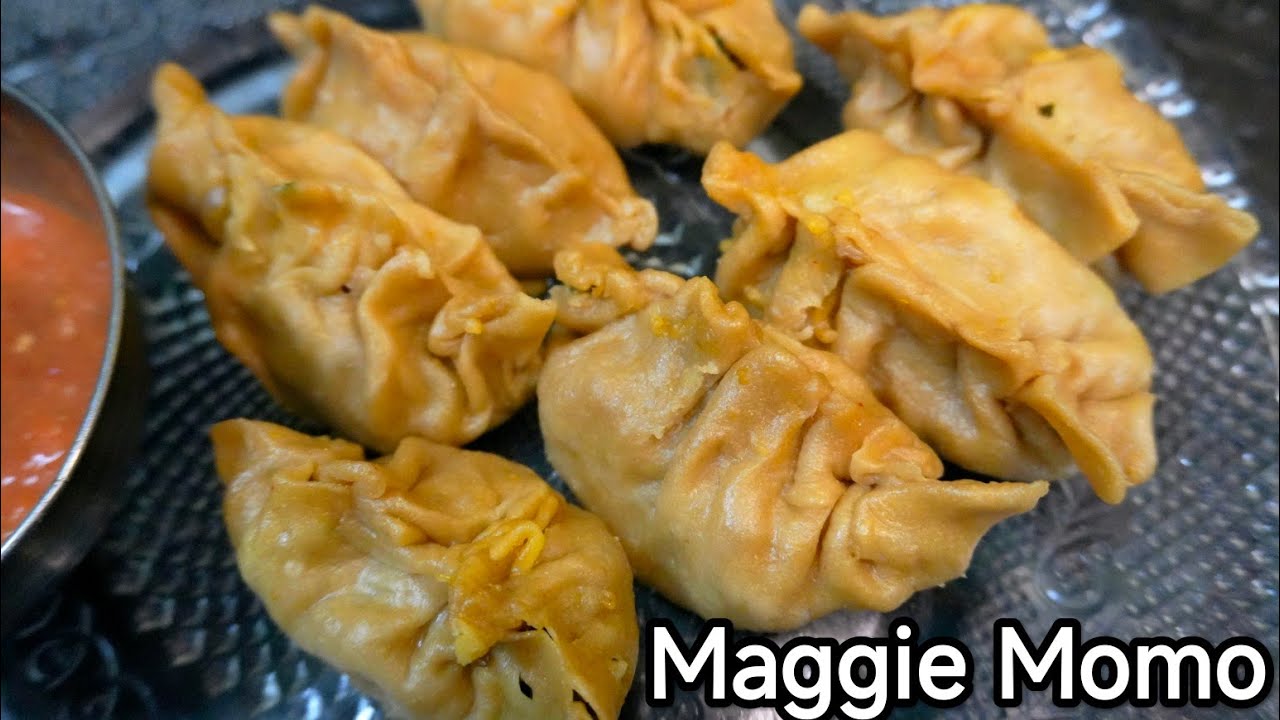 Momo Maggi Hack🥵🥵 | How To Make Momo Maggi maggi noodle momos recipe | veg noodles momos recipe