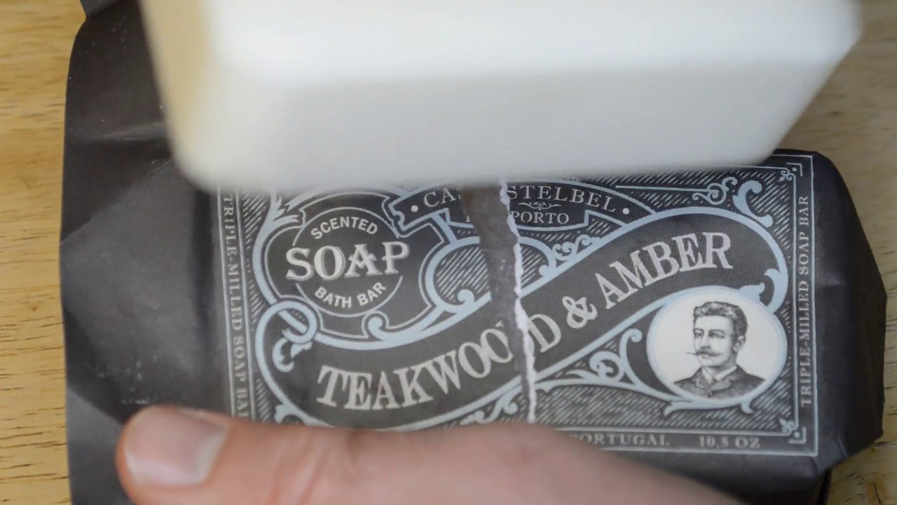 Castelbel Gentlemens Teakwood Amber Triple Milled Soap Bar Review