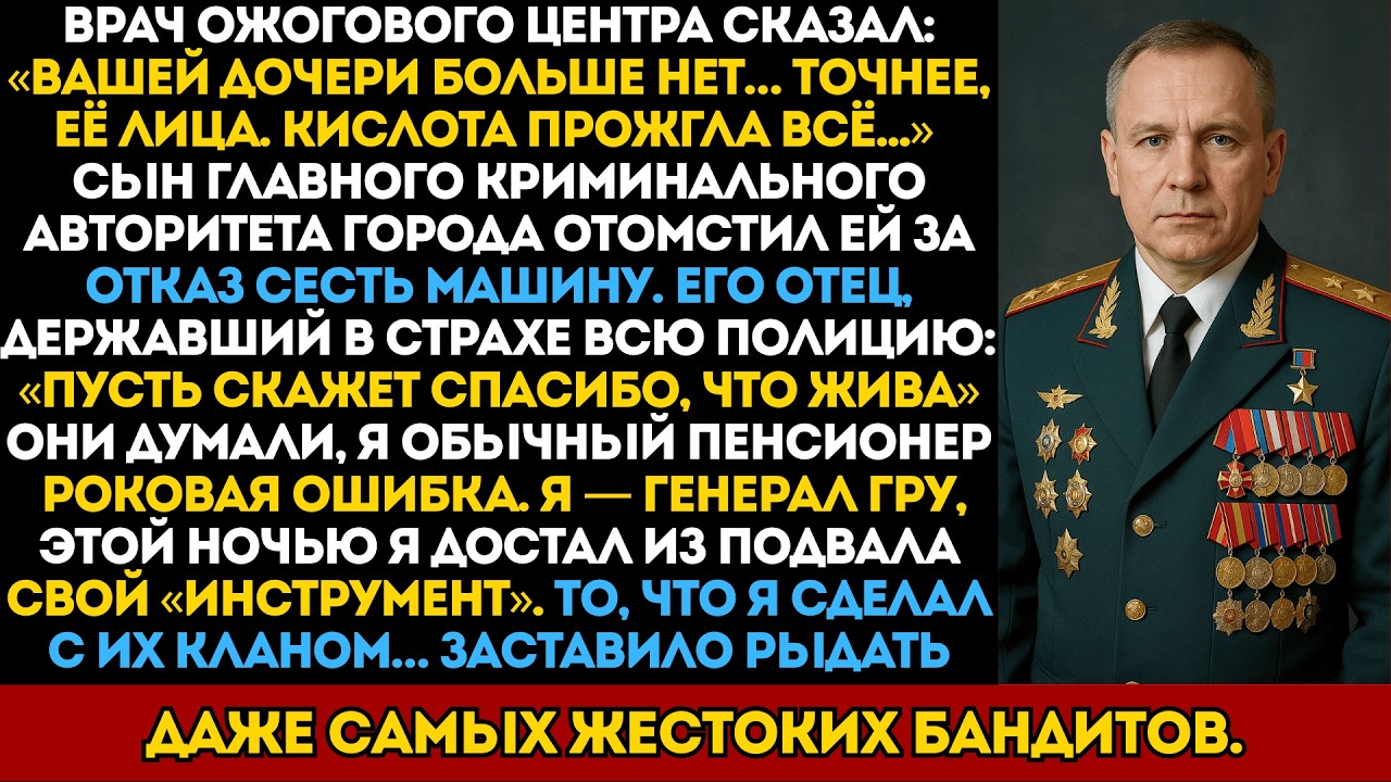 Мажор обидел дочь старика, не зная, что он генерал ГРУ. Утром клан авторитета перестал существовать.