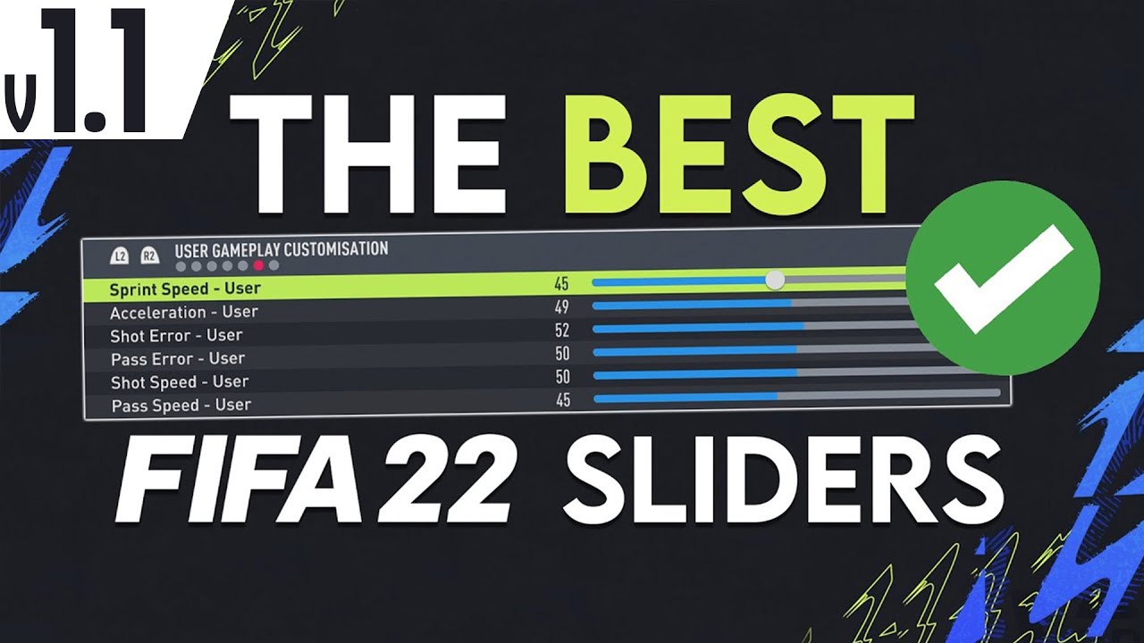 The BEST FIFA 22 Sliders! (NEXT GEN & LAST GEN - MORE DIFFICULT, REALISTIC & FUN)