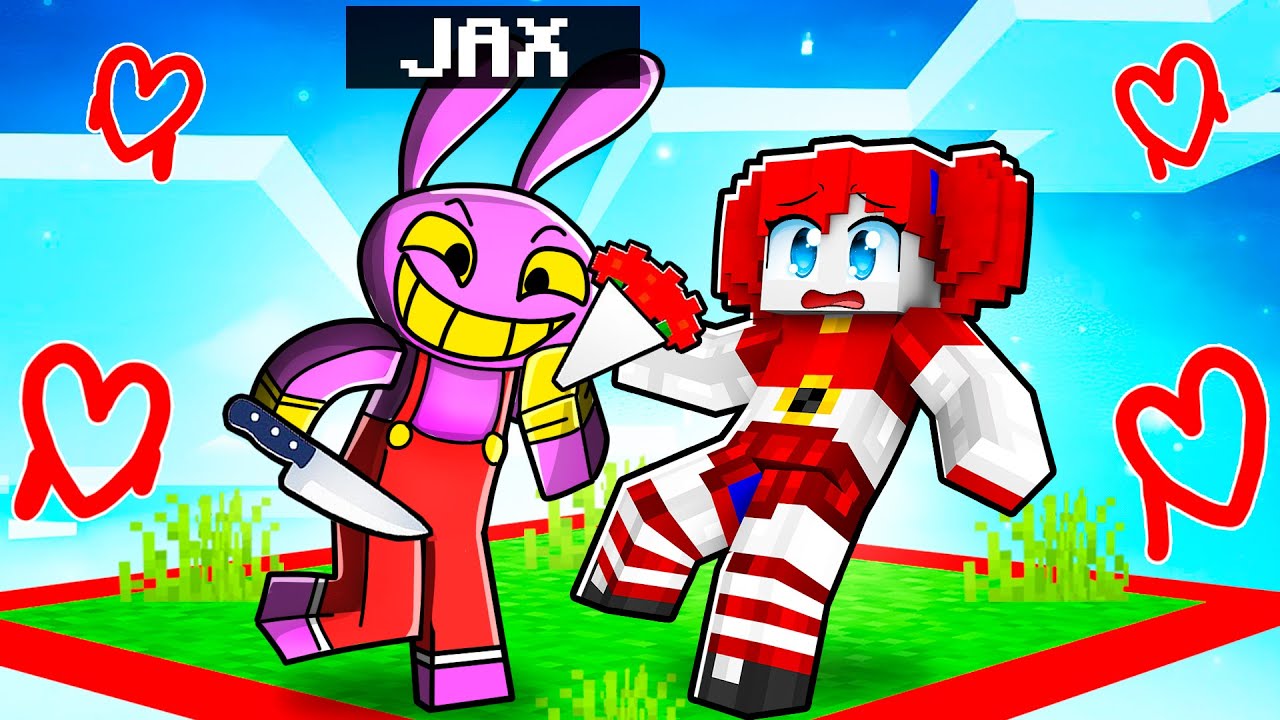 LOCKED on ONE CHUNK with JAX in Minecraft
