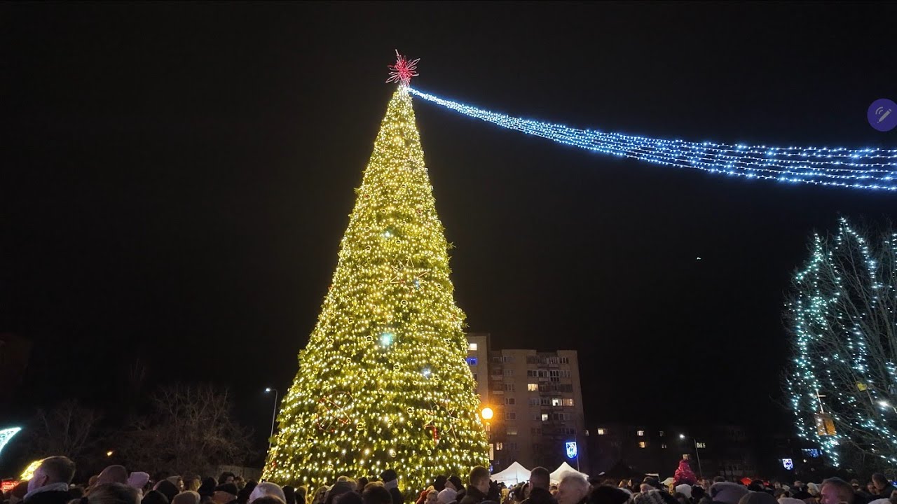 Utenos eglės įžiebimas 2025.12.06