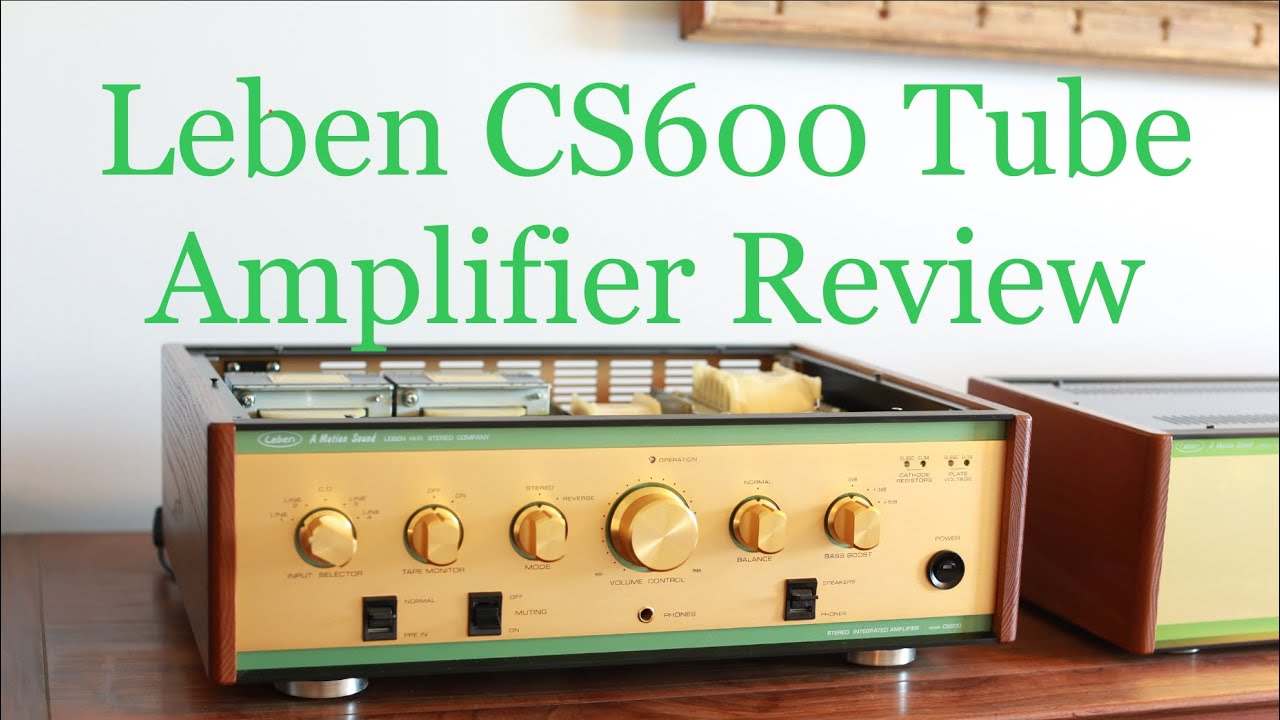 Leben CS600 Tube Integrated Amplifier Point-to-point Wired Beauty - Overview