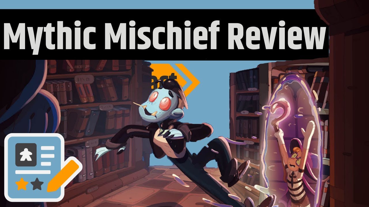 Mythic Mischief Review - If Santorini, Scythe & Quoridor Had A Baby
