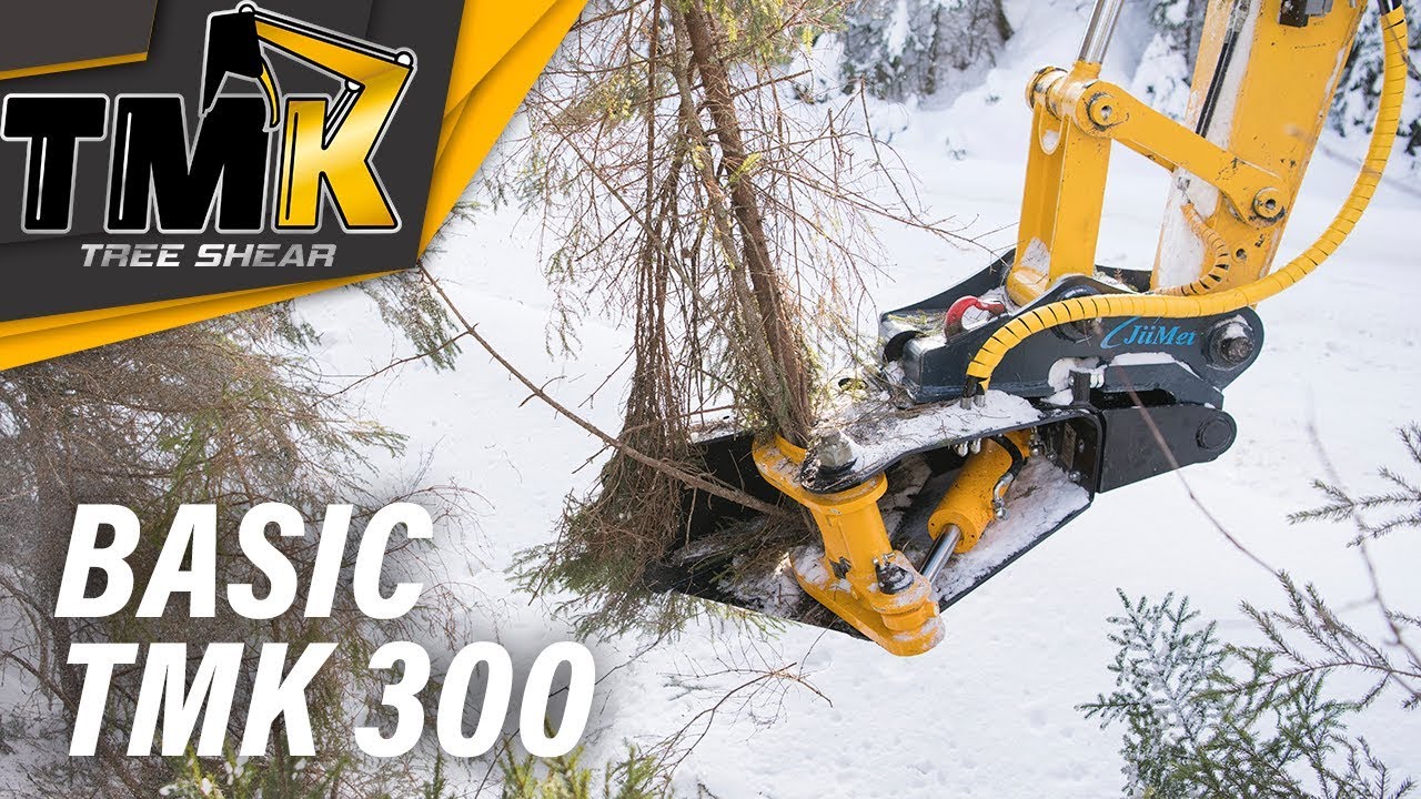 Basic TMK 300 on 135 New Holland Kobelco // TMK Tree Shear
