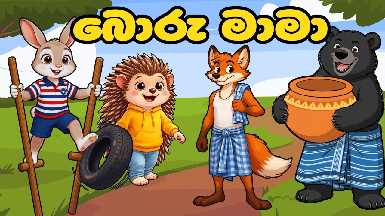 බොරු මාමා | Sinhala Lama Kathandara | Sinhala Cartoon | Lama Katha 