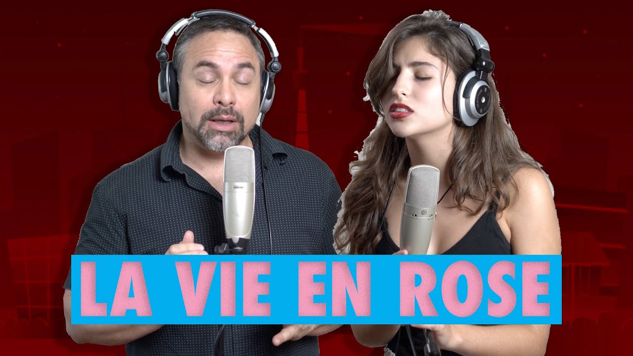 LA VIE EN ROSE - Cover by Cesar Mu&ntilde;oz & Andrea Bejar