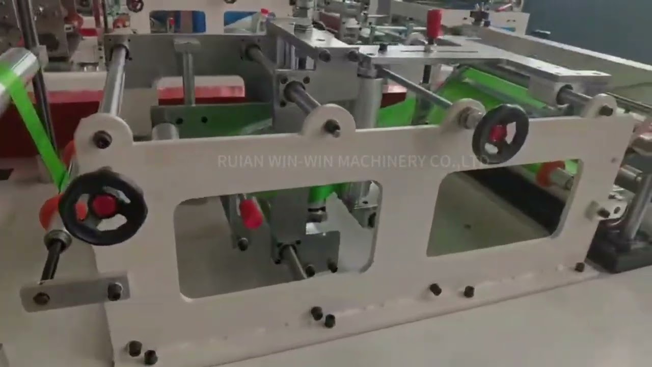 Dog Poop Bag Making Machine Running Demonstration