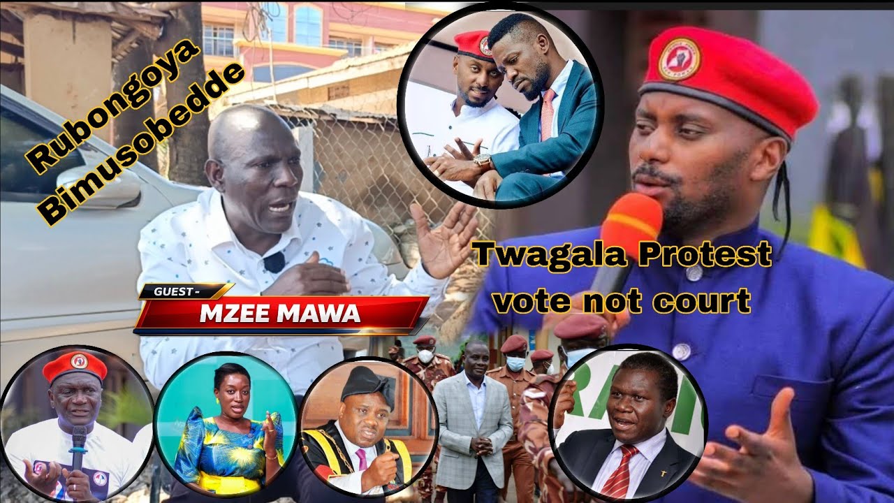 Biswaza! NUP Batabukidde, SG Rubongoya Abalagidde Bagende mu kooti Teri Kabanjja. Mzee Mawa Anyiize