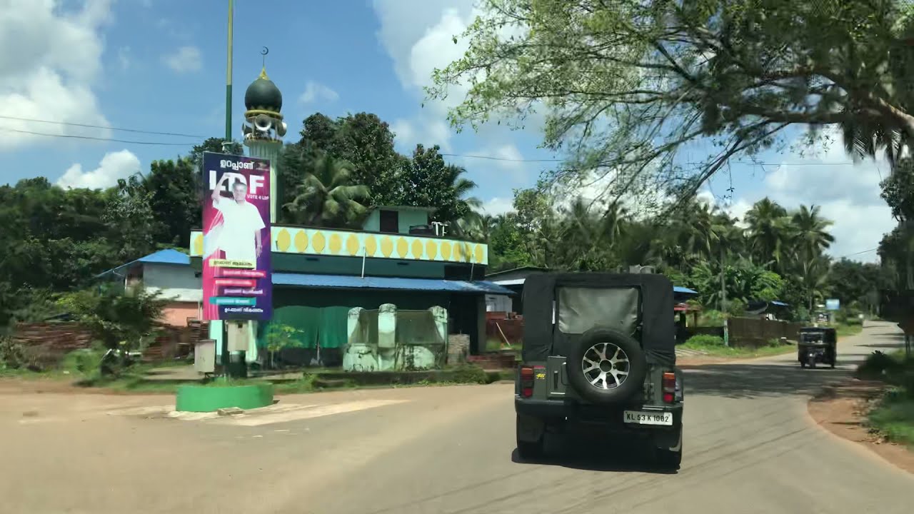 Driving Melattur to Karuvarakundu - India