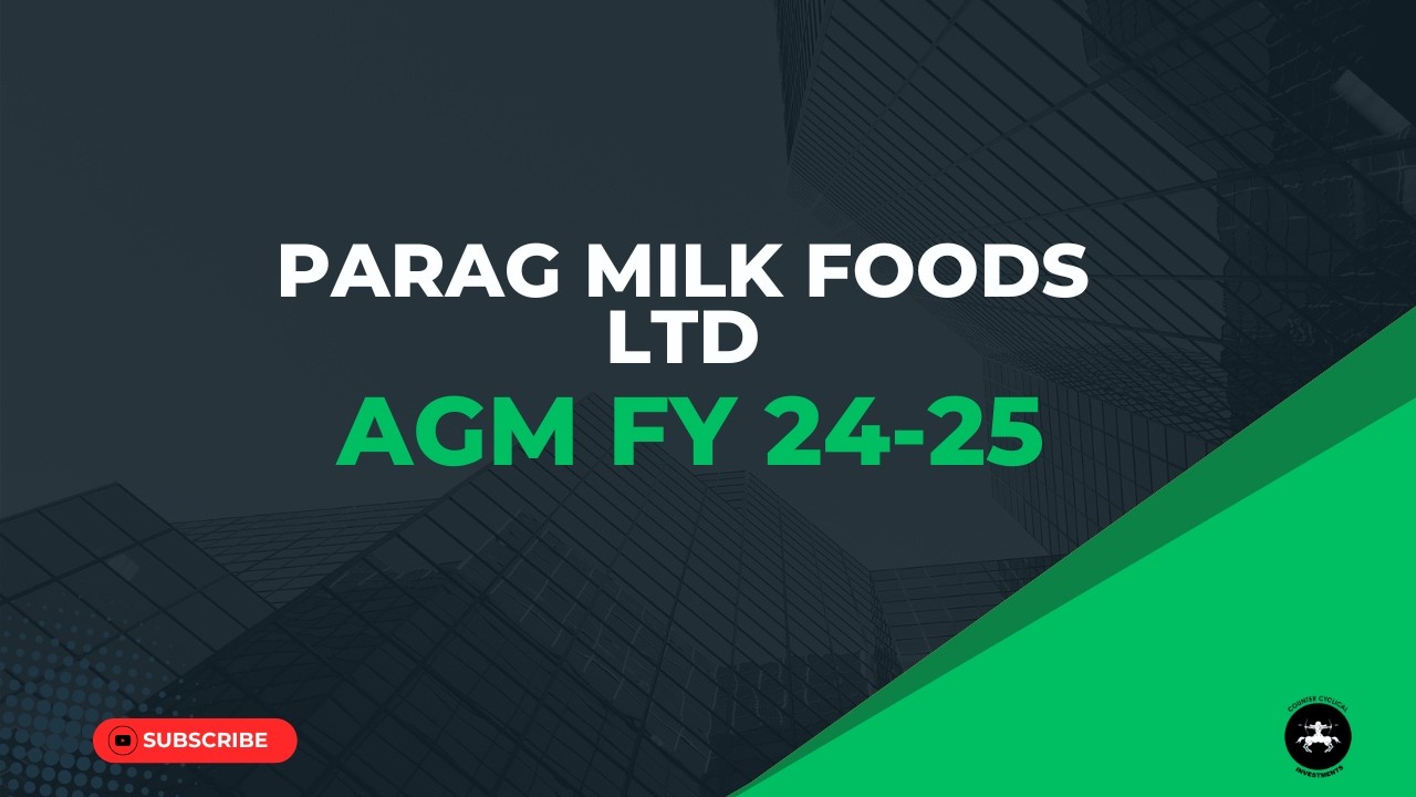 Parag Milk Foods Ltd. FY 2024-25 AGM