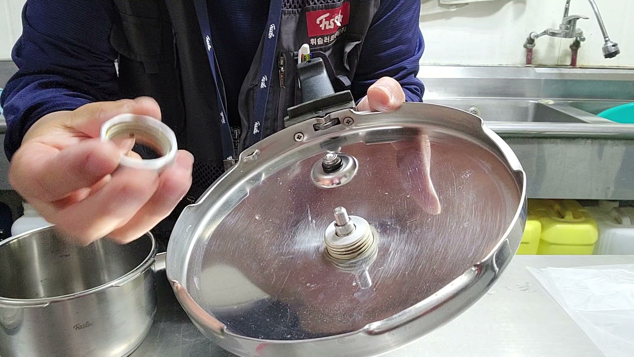 휘슬러 신 2,5리터 압력밥솥 부품 교체와 점검 방법 1