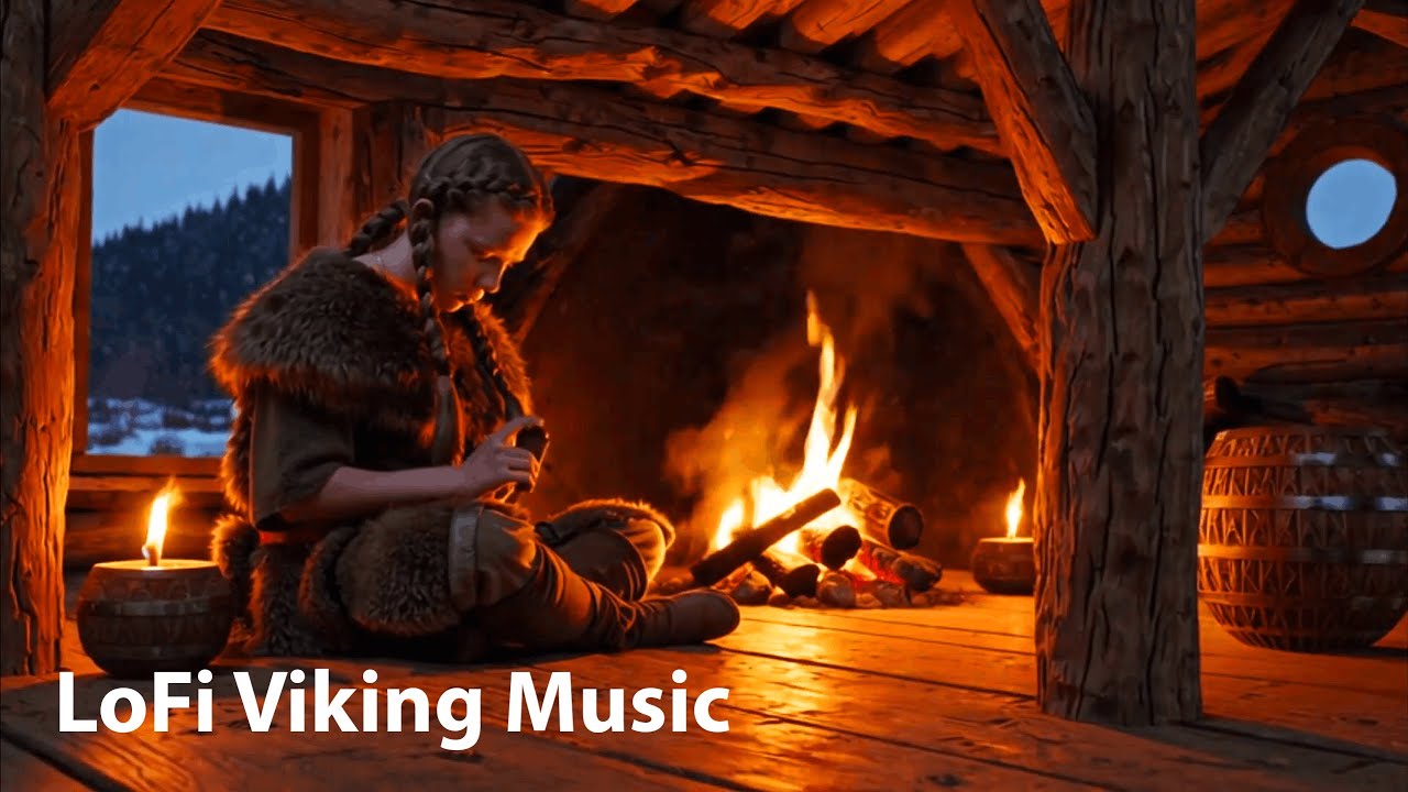 LoFi Viking Music for studying and work or to chill, relax or sleep to [nordic ambience]