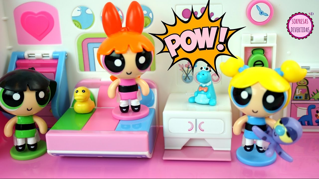 Las Supernenas💥 En busca de Pulpi💥 Habitación/Laboratorio 2 en 1 + Muñecas Novedad en Juguetes
