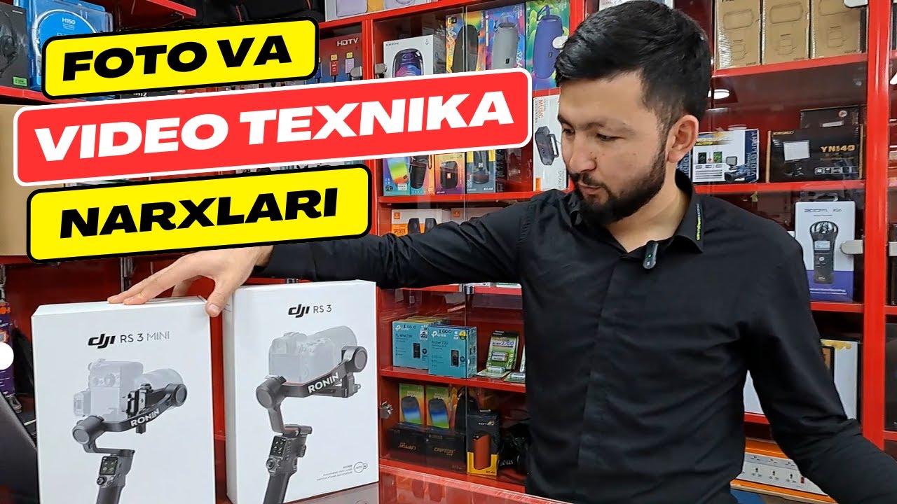 Canon, Sony apparatlari, Roninlar qanchadan sotilyapti, Video texnika narxlari bilan qiziqdim