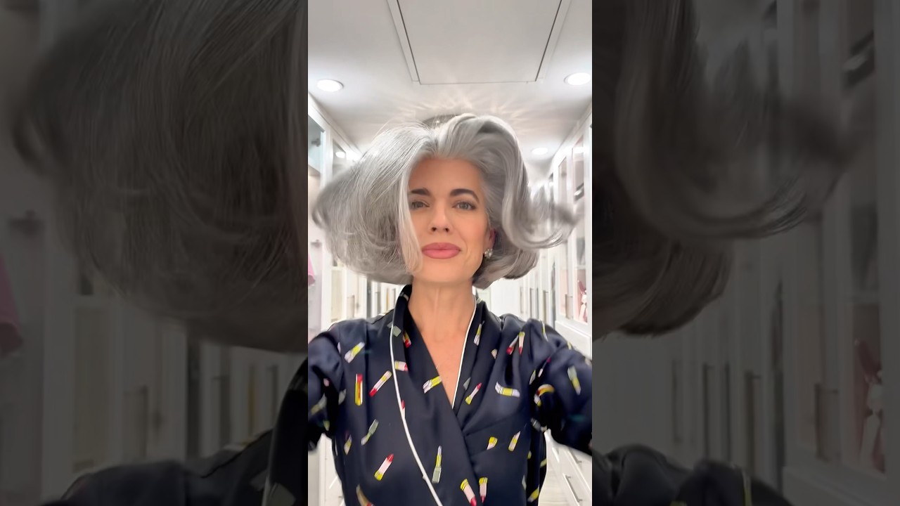 GRAY HAIR IN FULL VOLUME 🔥❤️ | NiKOL Johnson 