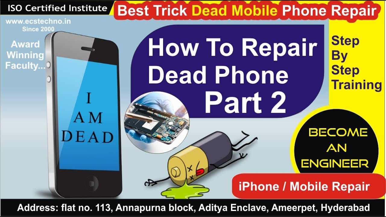 Dead Mobile repair  Part-2 I How to check dead mobile and repair step by step, How repair dead phone