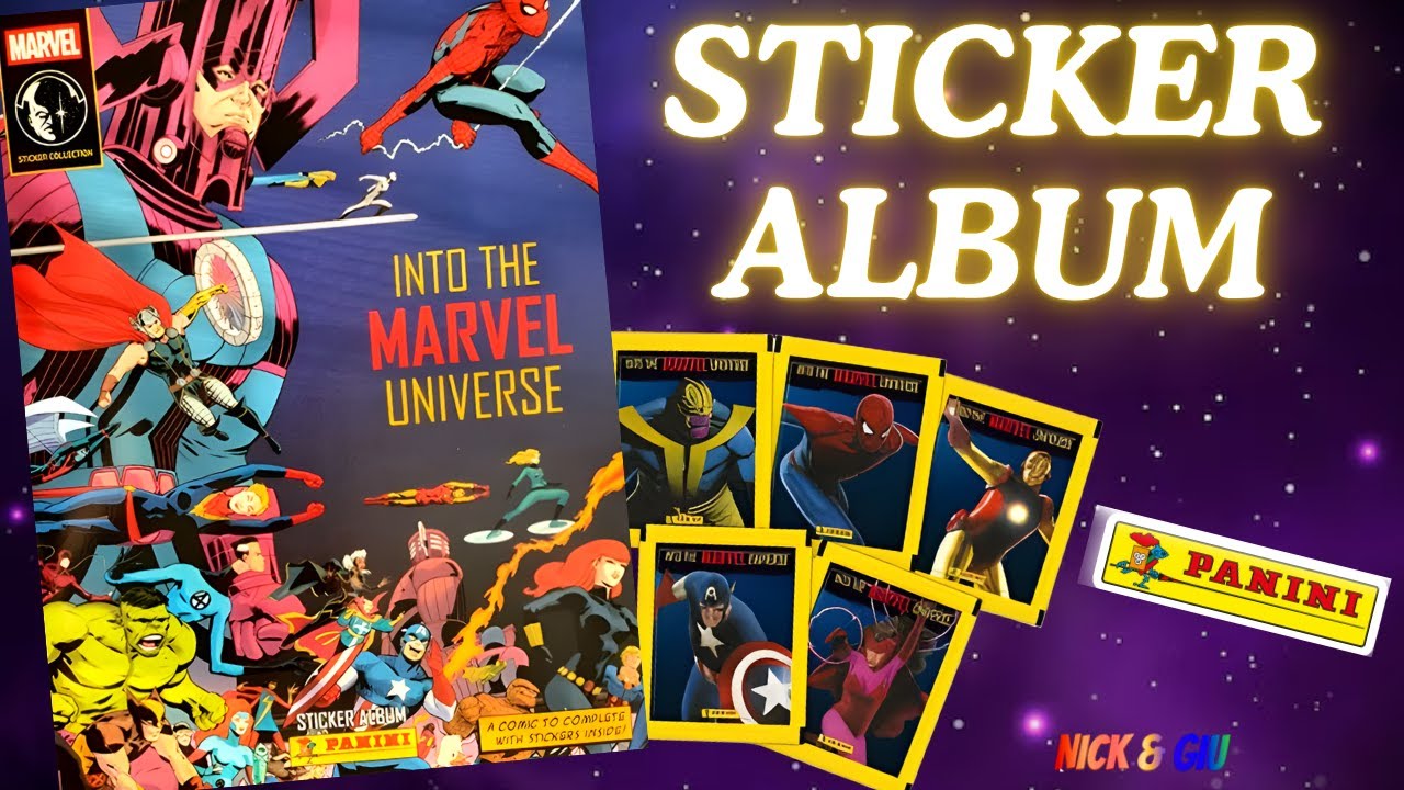 Il Nuovo Album di FIGURINE Panini della Marvel! 💥 Into the Marvel Universe