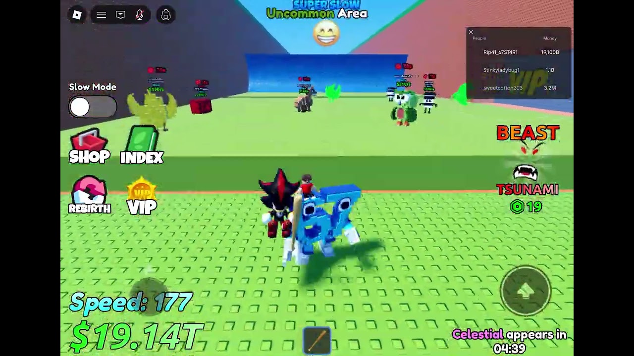 Escape tsunami for Brainrots