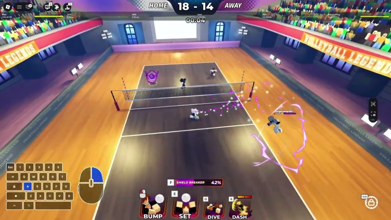 Roblox Volleyball Legends Akari highlights