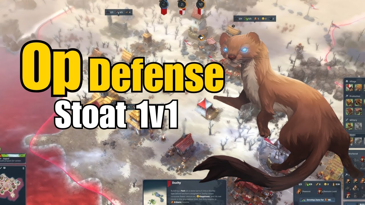 Northgard Stoat clan Ranked Op Defense