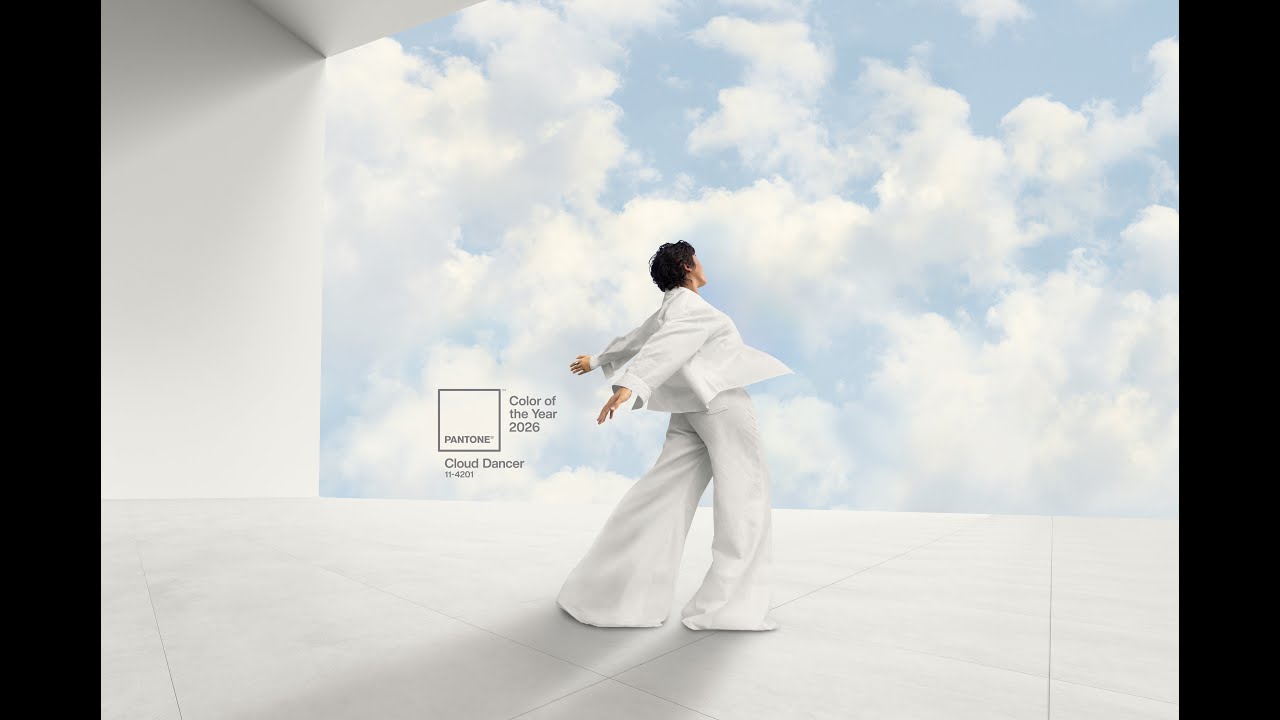 PANTONE 11-4201 Cloud Dancer, the Pantone Color of the Year 2026