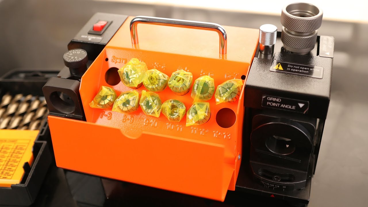 VEVOR Drill Bits Sharpener, MR-13A Drill Bits Grinder Sharpener 3-13mm, 95&deg; to 135&deg; Point Angle