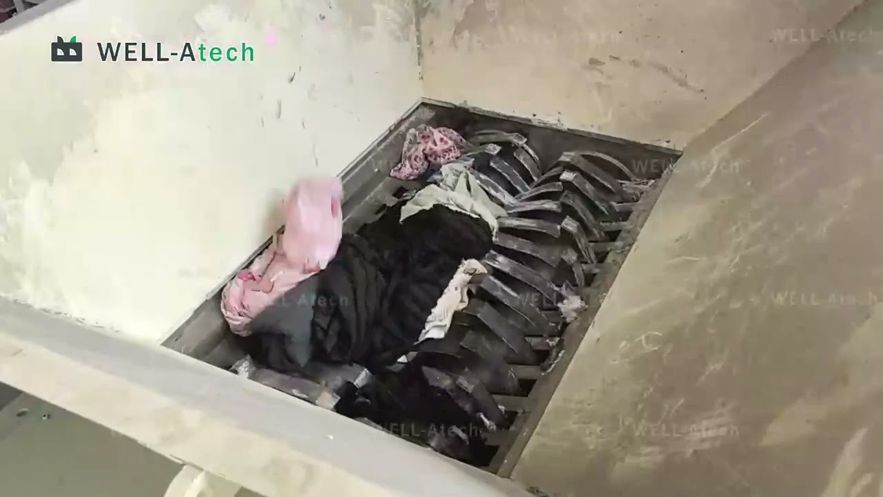 🔥 Double the Power, Perfect Shredding! 🔥#shredder #doubleshaftshredder #machine #factory #recycling