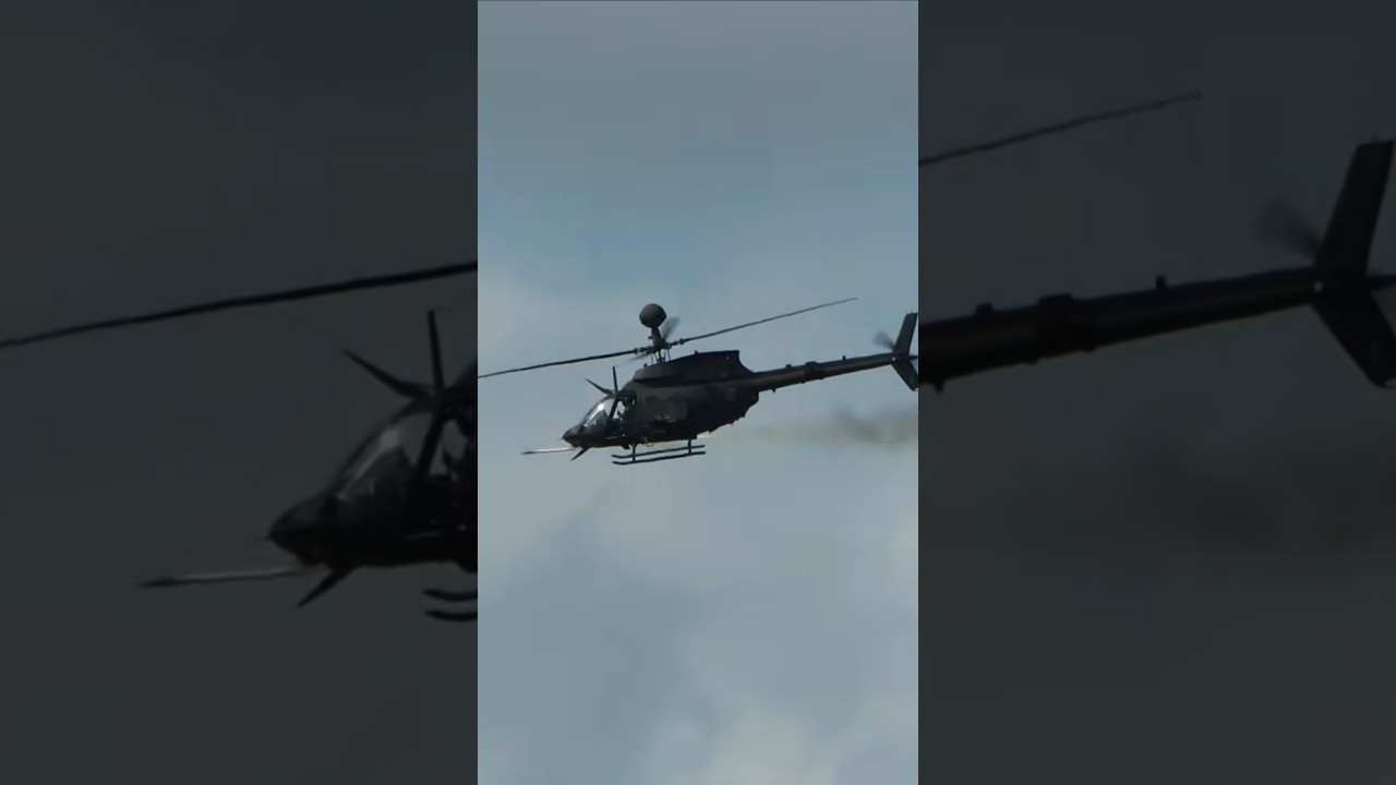 Guns N' Rockets - BELL OH-58D KIOWA WARRIOR - Live Fire Exercise!