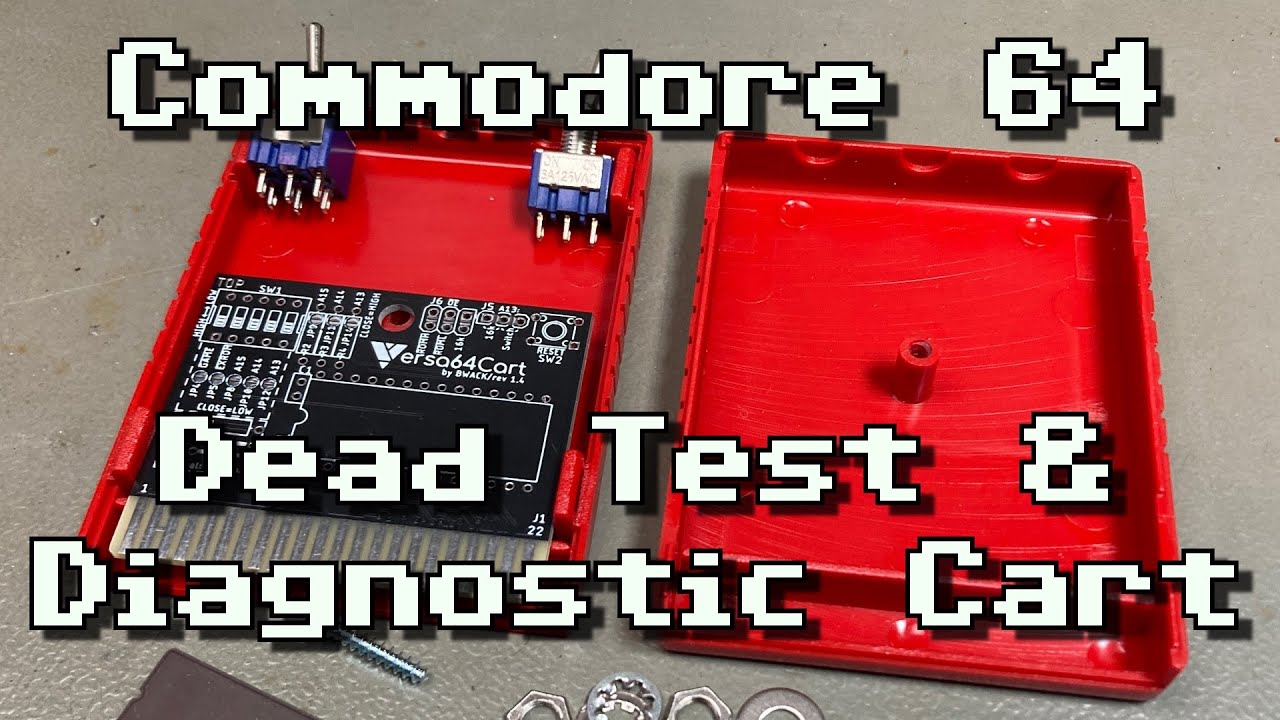 Combined C64 Diagnostics & Dead Test Cartridge