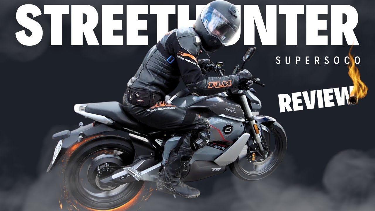 SUPERSOCO STREETHUNTER - MAX. SPEED & REICHWEITE ⚡ L3E - 75KM/H ⚡ #supersoco #streethunter #review