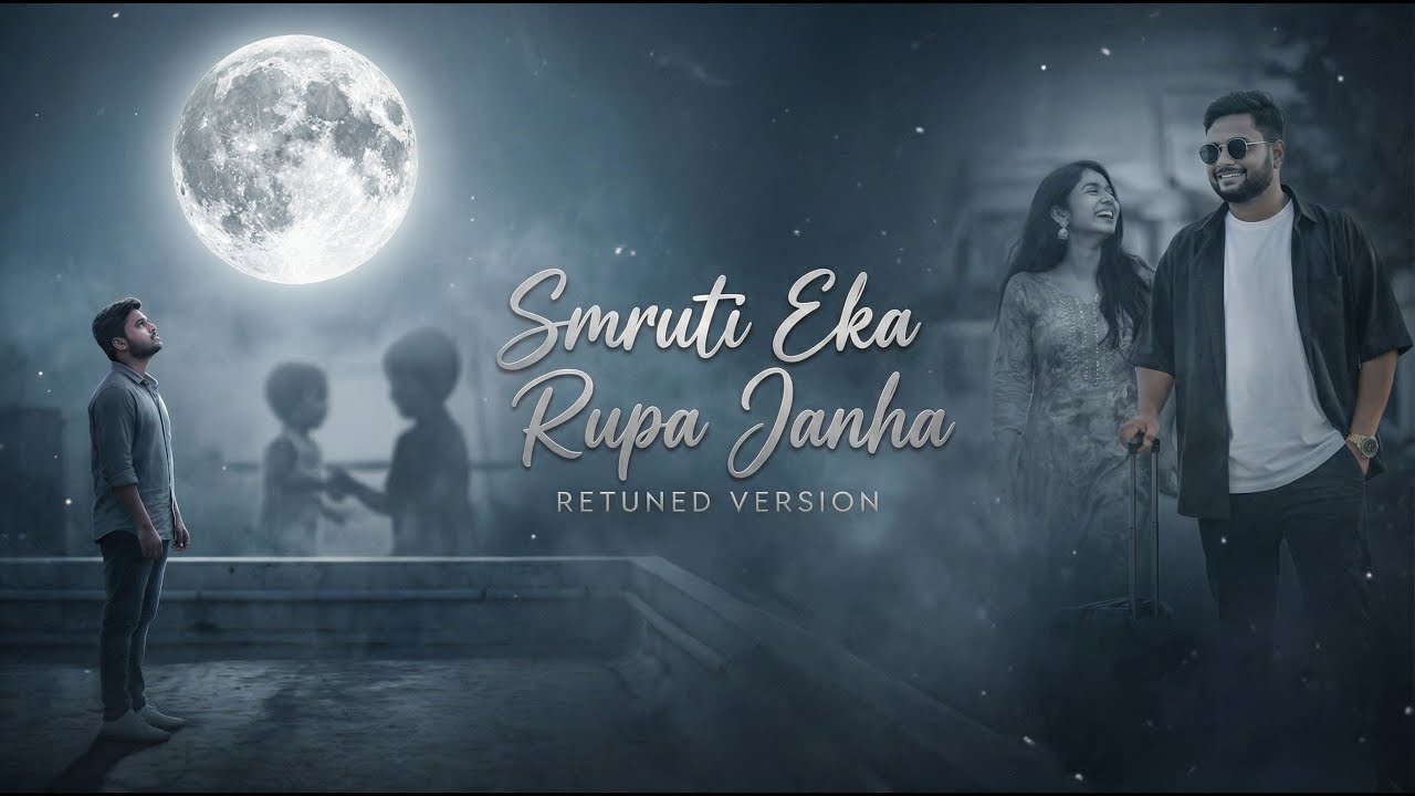 SMRUTI EKA RUPA JANHA | Sad Romantic Odia Song | Retuned Version