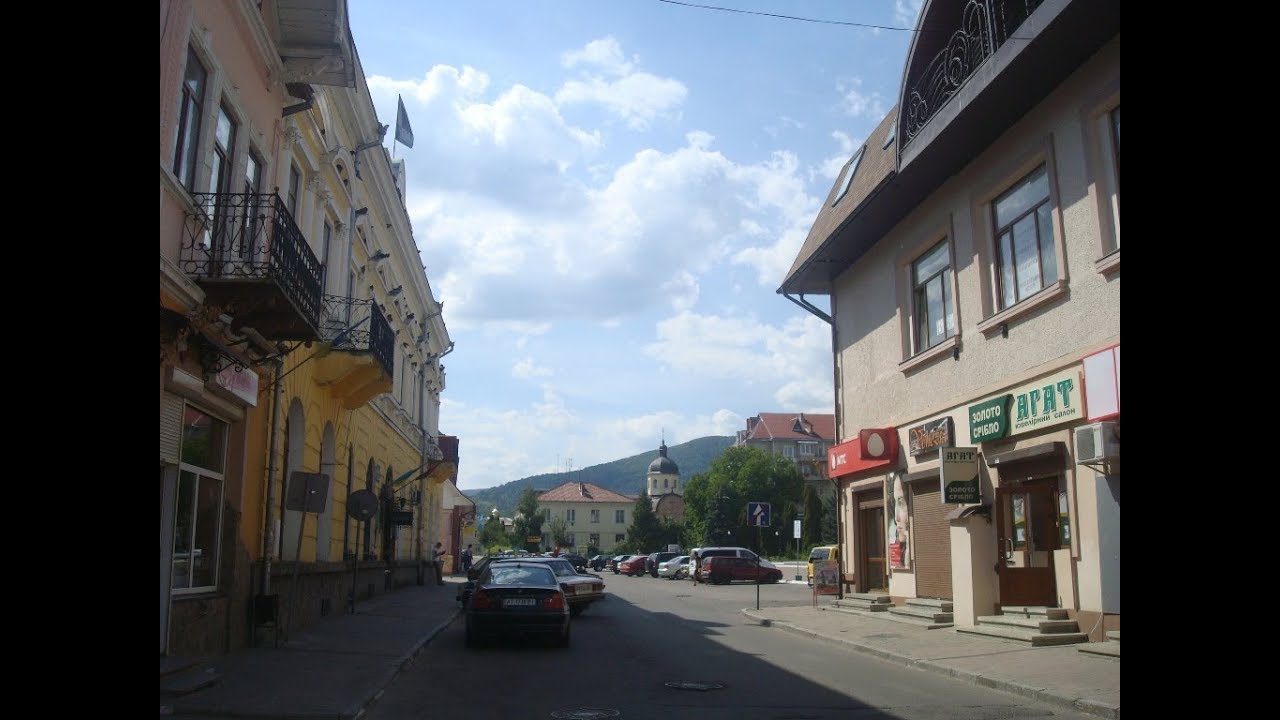 Ивано-Франковская область. Карпаты. Город Косов. Ivano-Frankivsk Oblast. City Kosiv.
