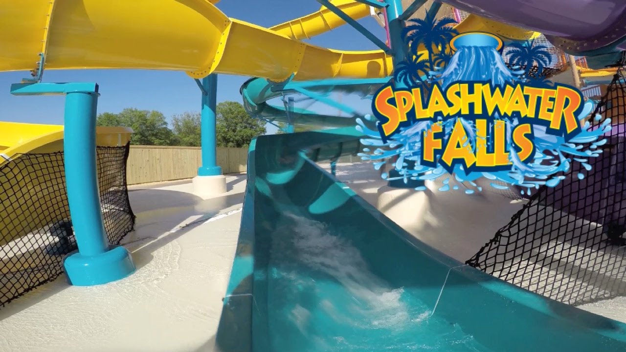Six Flags America NEW Splashwater Falls Hurricane Harbor Water Park | BrandonBlogs