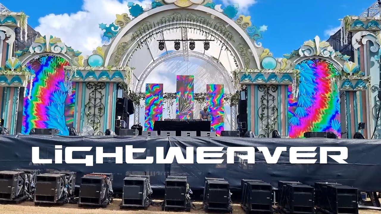 Lightweaver Vj Reel // Earth Frequency Festival 2023